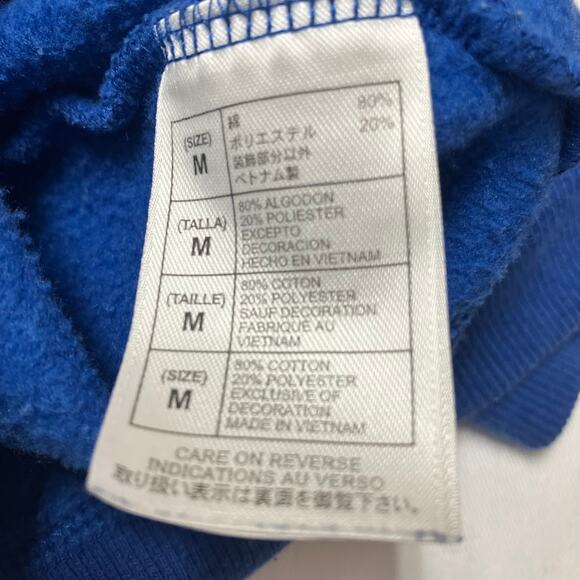 Disneyworld Embroidered Full Zip Mickey State Hooded Sweatshirt Jacket Youth M - Picture 9 of 14